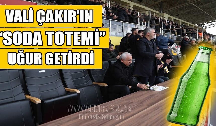 Vali Çakır’ın ‘soda totemi’ Muşspor’un galibiyet şifresi oldu