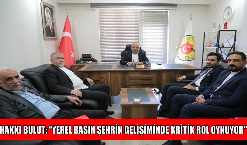 Yeniden Refah Partisi’nden Muş Gazeteciler Cemiyeti’ne ziyaret