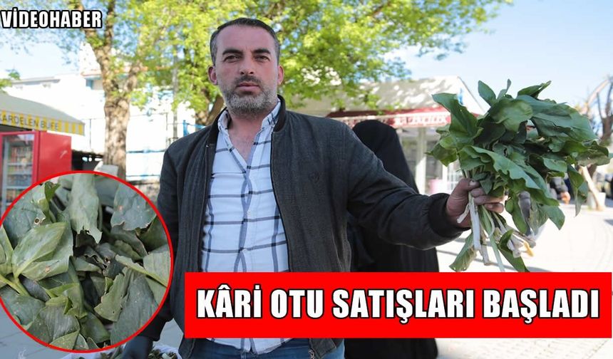 Muş’ta ‘kâri’ otu yoğun talep görüyor