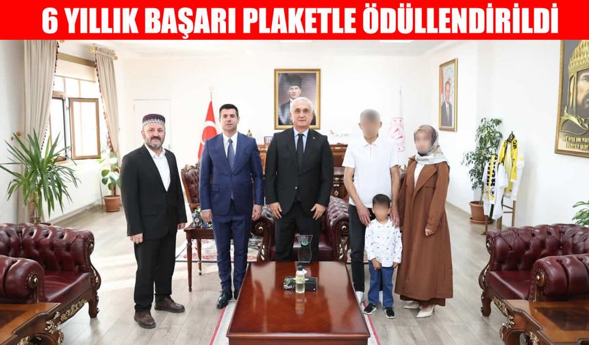 Muş’ta bağımlılığa karşı büyük zafer: 6 yıllık temiz yaşama onur plaketi