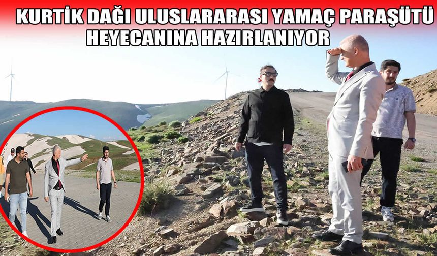 Muş, uluslararası yamaç paraşütü heyecanına hazırlanıyor