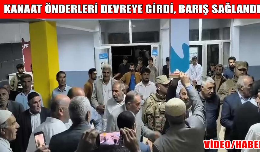 Muş’ta iki köy arasındaki husumet barışla sona erdi