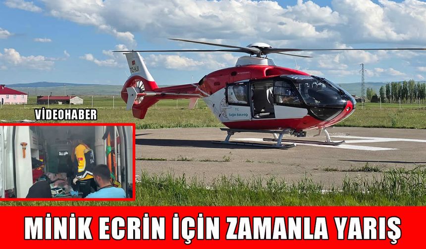 Malazgirt’te Ecrin bebek için zamana karşı nefes kesen mücadele