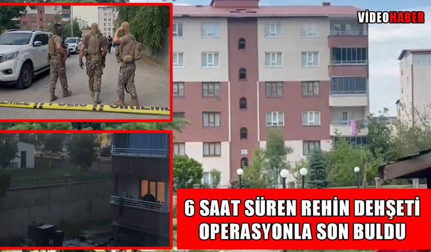 Muş’ta 6 saat süren rehine dehşeti: 1 ölü, 2 yaralı