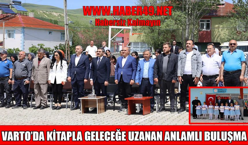 Varto’da okuma bayramı coşkusu ve kütüphane heyecanı