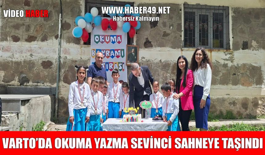 Varto’da ‘Okuma Bayramı’ coşkusu
