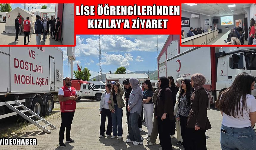 Muş’ta gençlerden iyilik hareketi: Prof. Dr. Fuat Sezgin Anadolu Lisesi’nden Kızılay’a anlamlı çıkarma!