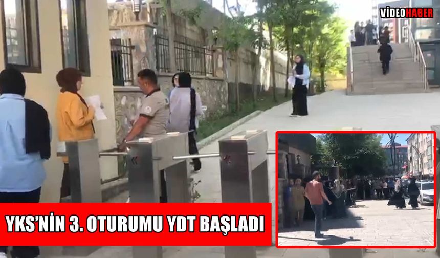 Muş’ta YKS’nin son oturumu YDT başladı