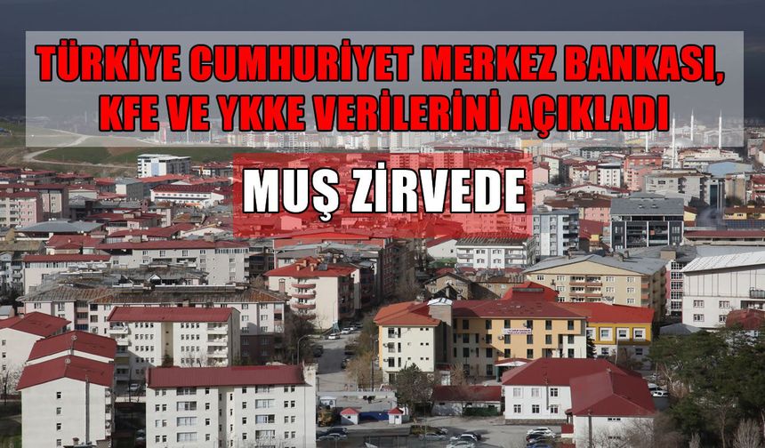 Merkez Bankası 2026 verilerini yayınladı: Muş konut fiyatlarında Türkiye zirvesinde