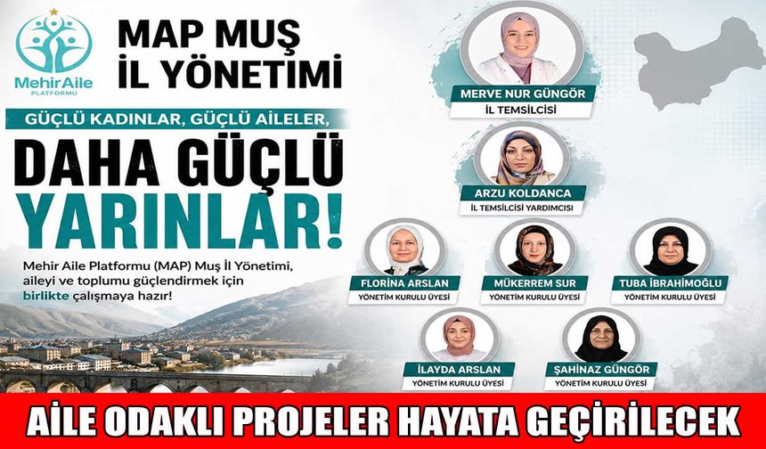 Mehir Aile Platformu Muş İl Temsilciliği kuruldu