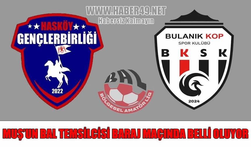 Bulanık ve Hasköy, BAL için baraj maçına çıkacak