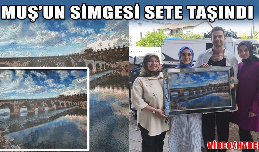 Muş Halk Eğitim hocası Aydın'dan Recep Usta’ya Muş hediyesi