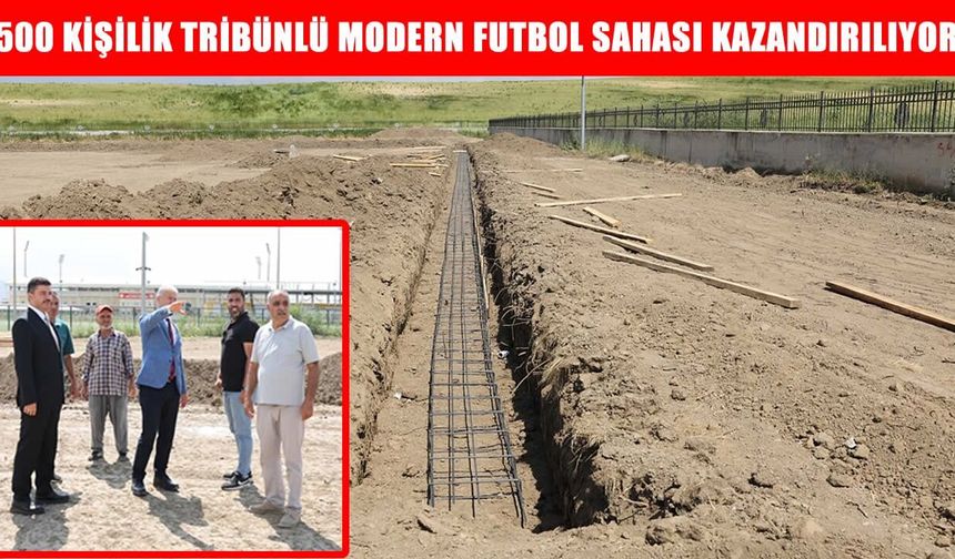Muş, modern futbol tesisine kavuşuyor
