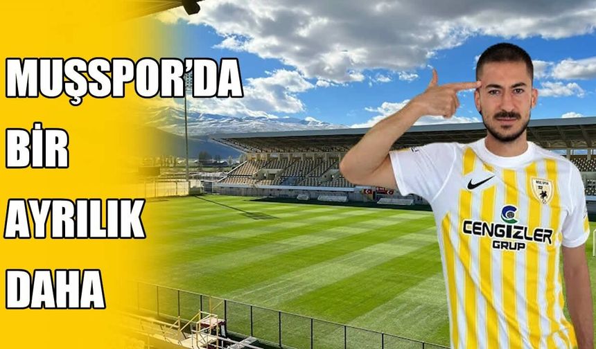 Muşsporlu Halil Yılmaz’dan duygusal veda