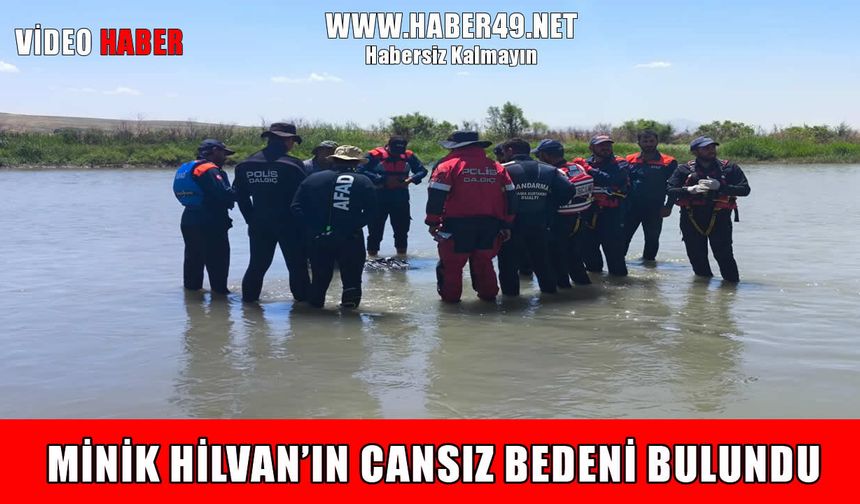 Muş’ta Kocasu Çayı’ndaki acı arama sona erdi: Minik Hilvan’ın cansız bedeni bulundu