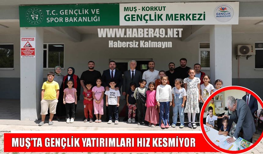 Korkut’ta gençlere yönelik yatırımlar sürüyor: Yusuf Kılıç çalışmaları yerinde inceledi