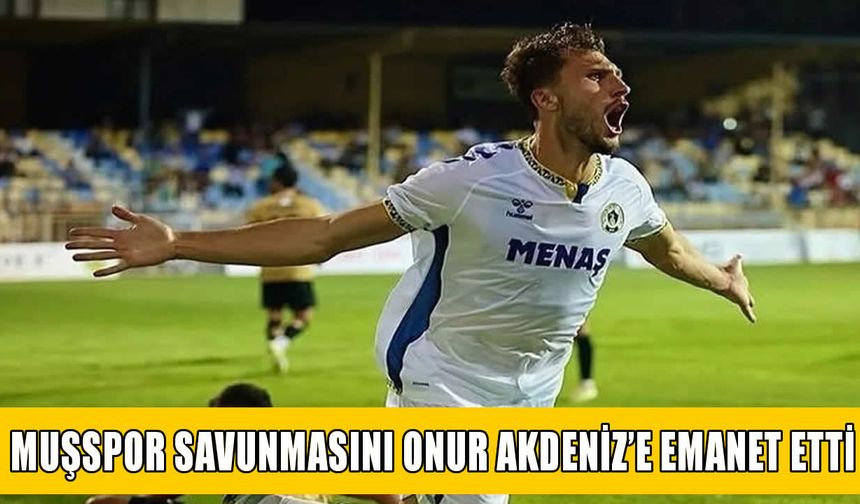 Muşspor’da savunmaya güçlü takviye