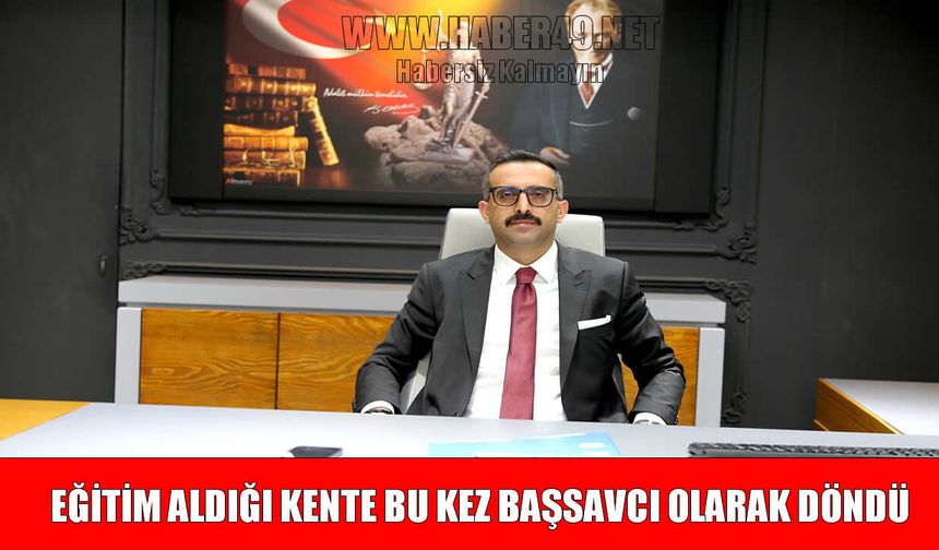 Muşlu Başsavcı Kandemir Bitlis'te görevine başladı