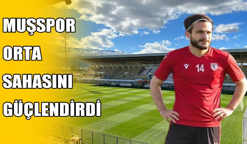 Muşspor’da şampiyon orta saha İlyas Kubilay Yavuz dönemi
