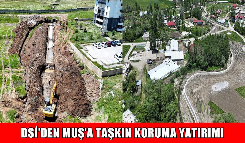 DSİ'den Muş’ta iki önemli proje