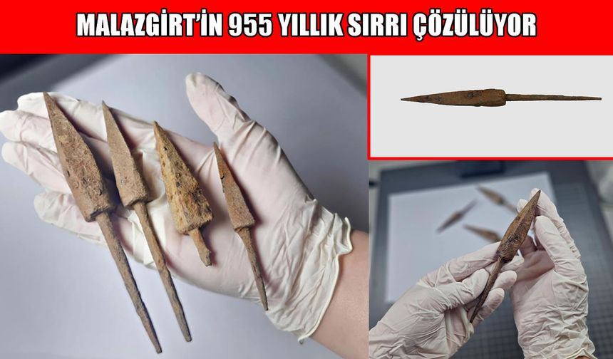 Malazgirt’te 955 yıllık tarihe ışık tutan keşif: İlk kez gün yüzüne çıkarıldı