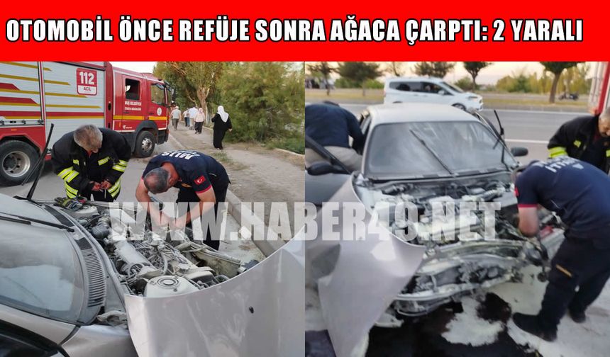 Muş’ta trafik kazası: 2 yaralı