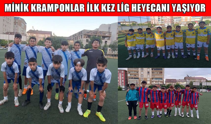 Muş’ta ilk U11 Futbol Ligi başladı