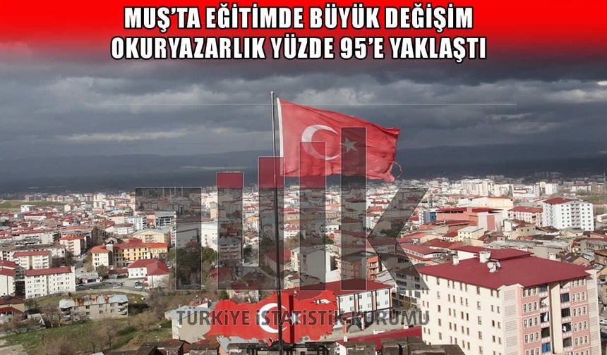 Muş’ta okuryazarlıkta tarihi zirve!
