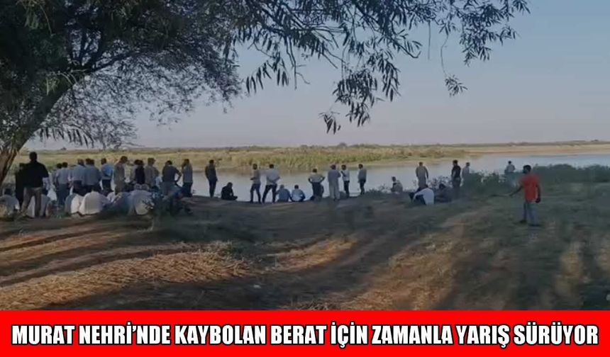 Murat Nehri’nde kaybolan çocuğu arama çalışmalarına Van ve Bitlis'ten destek