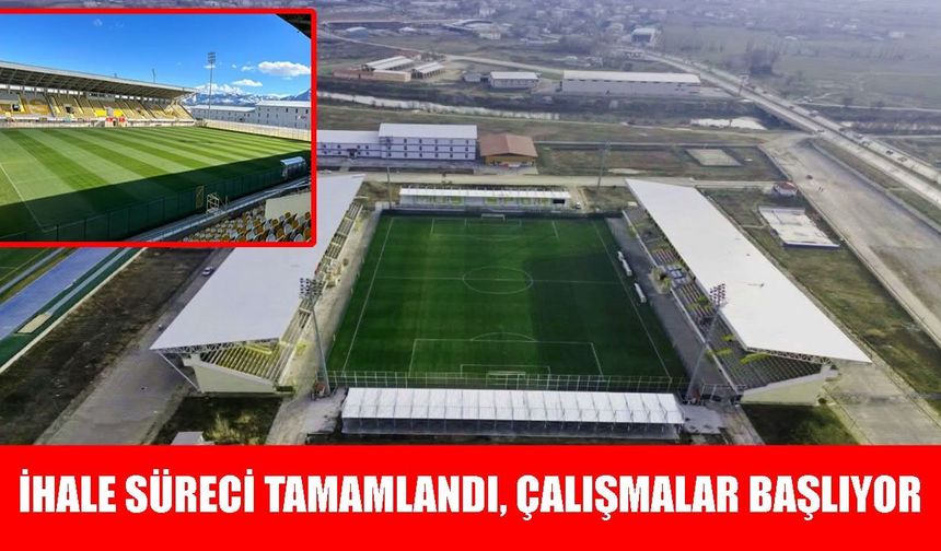 Muş Şehir Stadyumu’nda dev dönüşüm