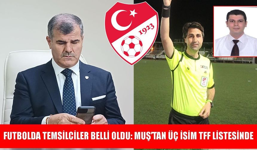 TFF’den Emre, Aksu ve Eroğlu'na önemli görev
