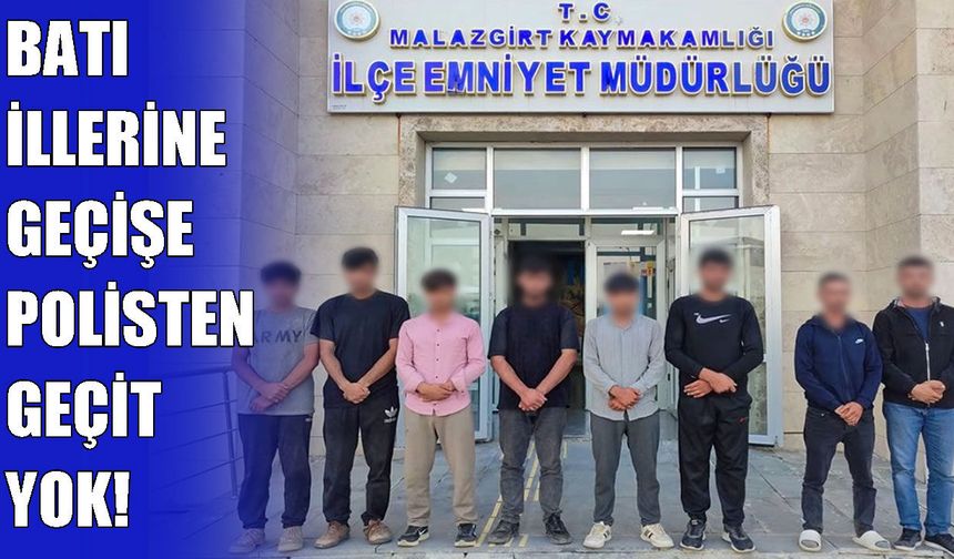 Malazgirt’te göçmen kaçakçılığı operasyonu: 2 organizatör ve 6 göçmen yakalandı