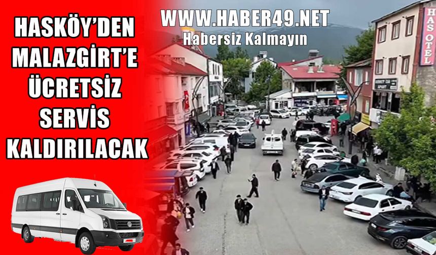 Hasköy Kaymakamlığı'ndan Malazgirt etkinliklerine ücretsiz ulaşım desteği
