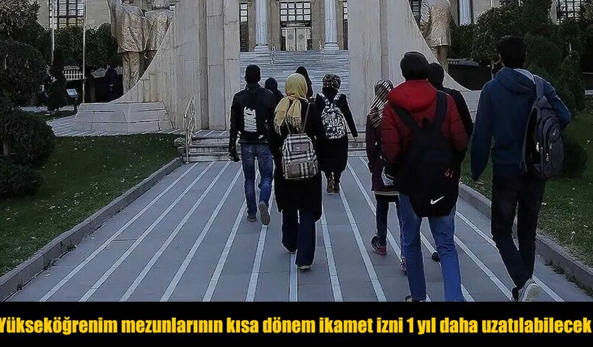 YÖK'ten Uluslararası Mezunlara İkamet Müjdesi