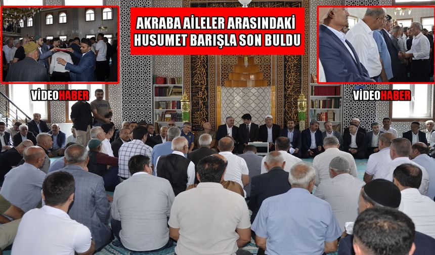 Muş’ta 1 kişinin öldüğü akraba kavgasında barış sağlandı