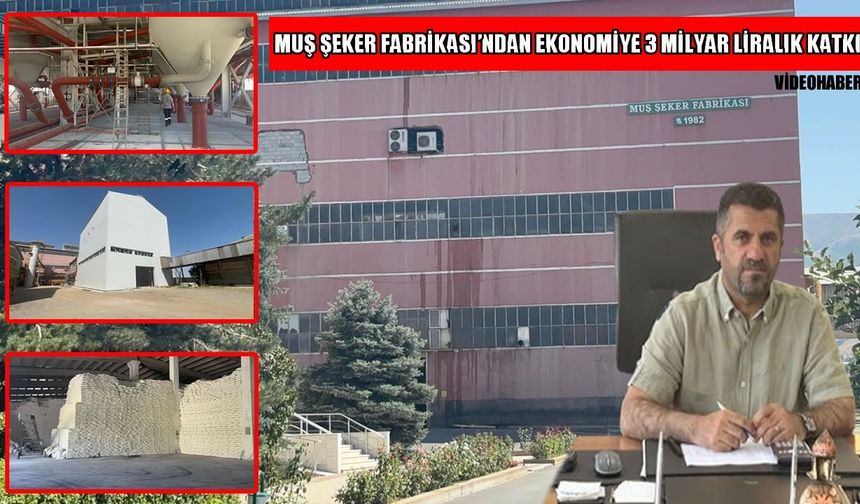 Muş Şeker Fabrikası Üretim, Ekonomi ve AR-GE ile büyüyor