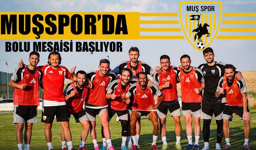 Muşspor’da Bolu mesaisi başlıyor