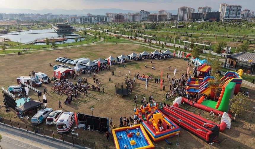 Malatya’da ‘Sağlıklı Çocuk Festivali’ne yoğun ilgi