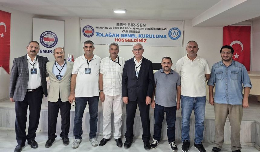 Bem-Bir-Sen Van Şube Başkanı Özsever Oldu