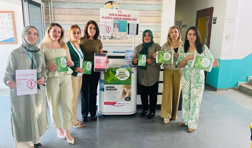 Elazığ’da lenfoma hastalığına dikkat çekildi