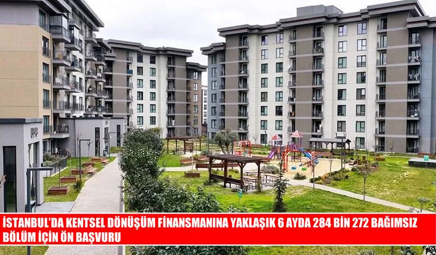 Kentsel dönüşüm finansmanına İstanbul’dan yoğun başvuru