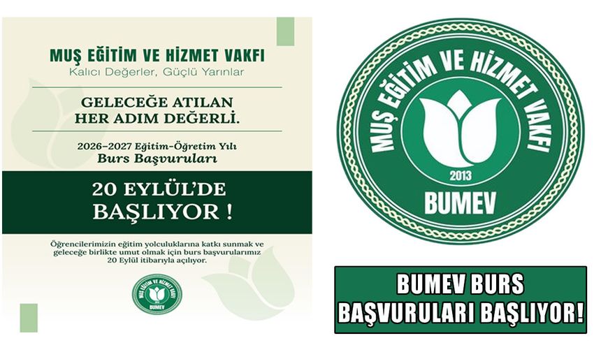 Bursa Muş Eğitim ve Hizmet Vakfı burs başvuruları 20 Eylül’de başlıyor
