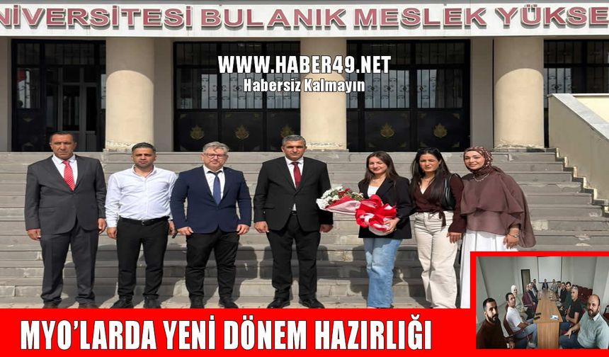 Malazgirt, Bulanık ve Varto'da Akademik Kurul toplantıları yapıldı