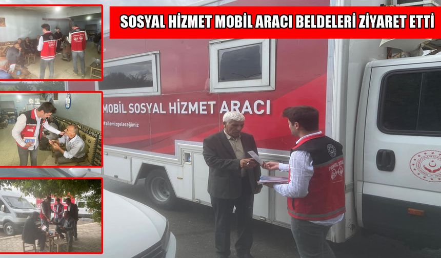 Muş’un beldelerinde sosyal hizmet bilgilendirilmesi yapıldı