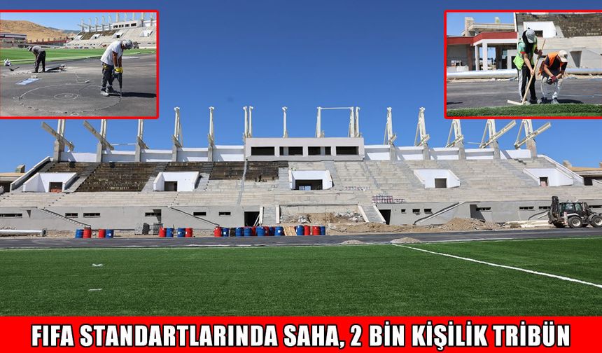 MAUN dev spor kompleksine kavuşuyor