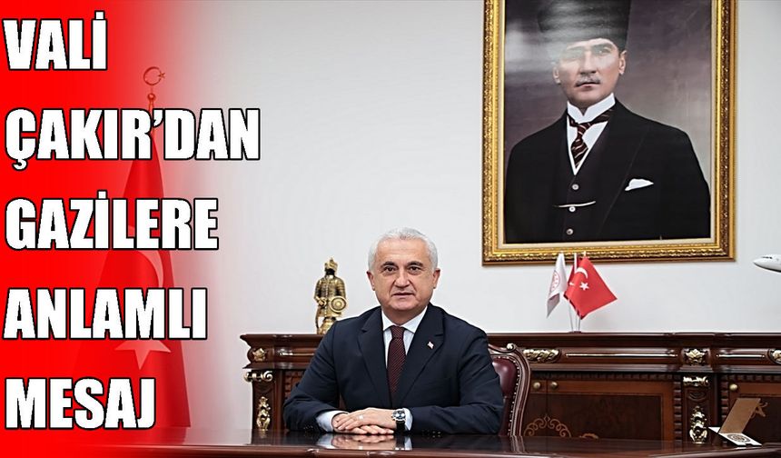 Muş Valisi Avni Çakır: Gazilerimiz onurlu nişanemizdir
