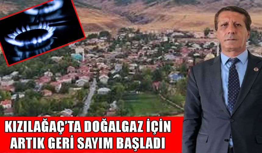 Kızılağaç doğalgaza kavuşuyor! Başkan Yılmaz müjdeyi verdi