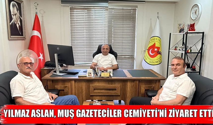 TRT Irak sorumlusu Aslan’dan MGC ve Haber49’a ziyaret