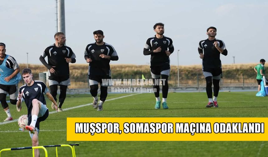 Muşspor’da Soma mesaisi başladı