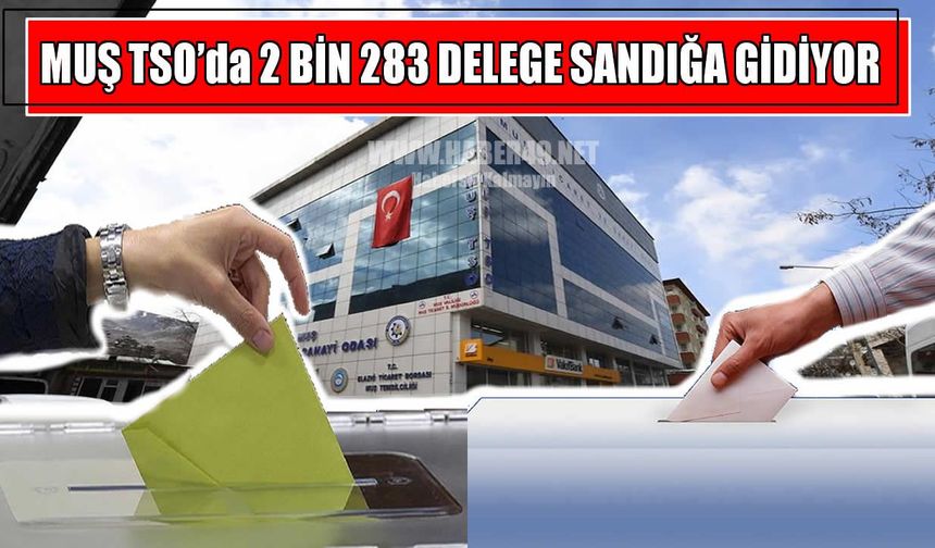 Muş’ta iş dünyasının yeni lideri kim olacak?